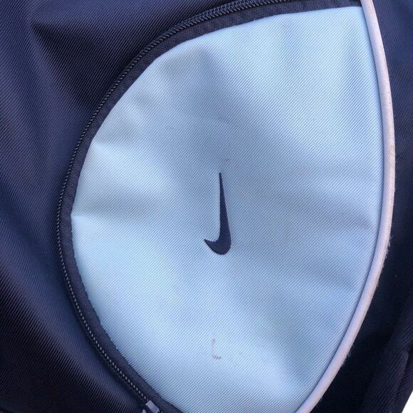 Vintage Nike Bag Blue Knapsack - Picture 10 of 12
